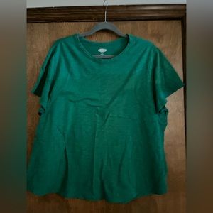 Old Navy T-shirt. XXL. Short sleeved, green, everywear.